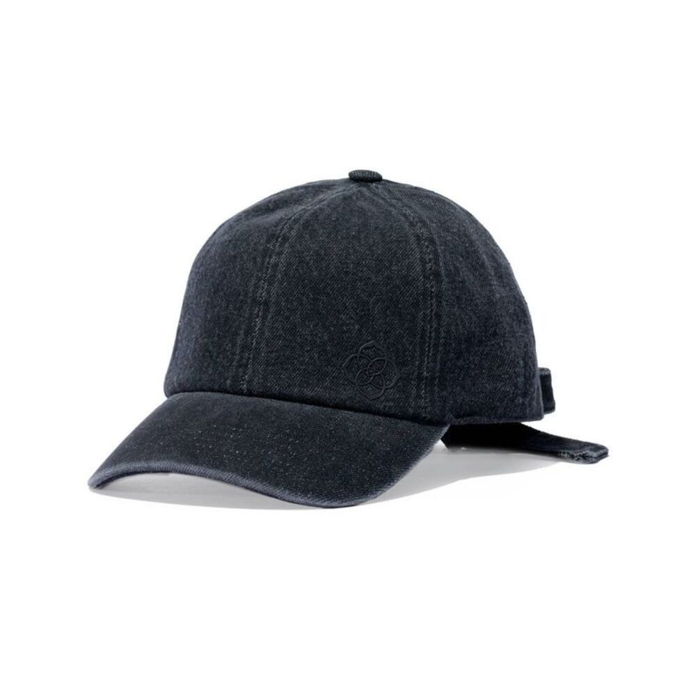 Kendra Scott Dira Baseball Cap - Black One Size Fits Most